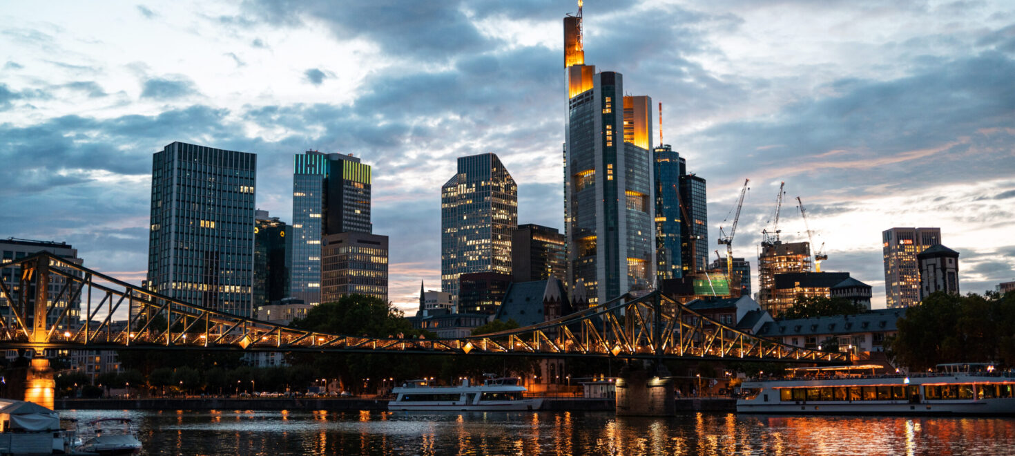 Frankfurt am Main Skyline – Standort der EU-Behörde AMLA